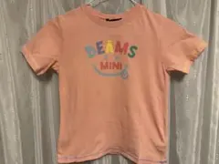 BEAMS MINI ピンク Tシャツ