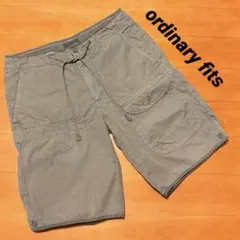 ordinary fits カーゴショーツ 2 カーキ 日本製　ショートパンツのサムネイル