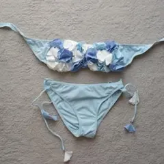 Alexia Stam フラワー　ビキニ上下【M】