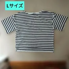 COLZA ボーダー Tシャツ Lサイズのサムネイル