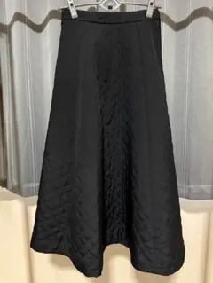 BLENHEIM 中綿キルティングフレアスカート