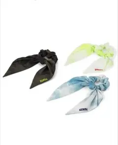 ❤最終⬇❤F USA❤Zumba Tie-Dye Scrunchies 3 PK