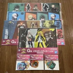 ヒロアカ　一番くじ　ステッカー　全種　コンプ　緑谷　爆豪　オールマイト