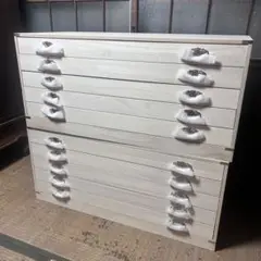 美品・未使用品　桐箪笥 5段　1点セット 着物収納　白木調 和タンス