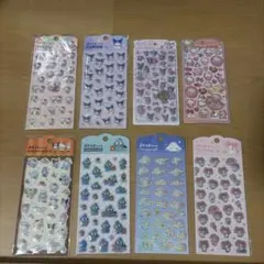 サンリオぷくっとシール うるちゅルシール マイメロクロミ＆ベビーキティー