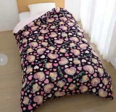 ハローキティ 掛け布団カバー ヒョウ柄　敷きパッド　平成 ハローキティ 掛け布団カバー ヒョウ柄 敷きパッド 平成