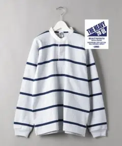 極美品　BY 10oz ヘビーウェイト バンドカラー シャツ　ラガーシャツ