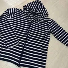 AZUL by moussy パーカー　ボーダーのサムネイル