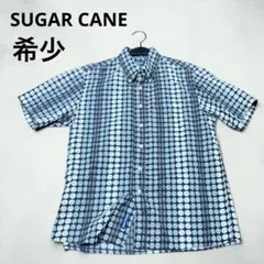 SUGAR CANE シュガーケーン　半袖シャツ ボタンダウン ドット総柄のサムネイル
