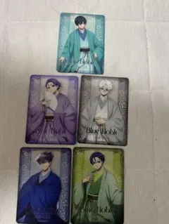 ブルーロック ブルロ Blue noble クリアカード　5枚セット