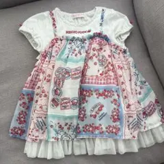 MEZZO PIANO イチゴ柄チュニック