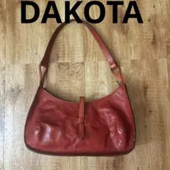 Dakota ショルダーバッグ　肩掛け　ボルドーレッド　本革
