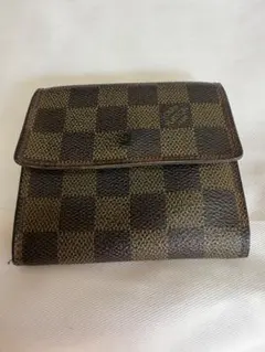 LOUIS VUITTON　ルイヴィトン　三つ折り財布　ダミエ