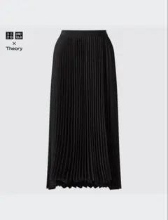 UNIQLO theory プリーツラップスカートLサイズのサムネイル