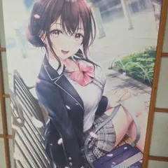 制服カノジョ みお初恋BOX 同梱特典 B2タペストリー