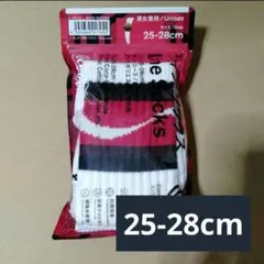 ファミマ　ライン　ソックス　コカ・コーラ　ホワイト　25-28cm