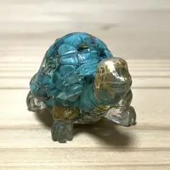 亀の置物 天然石 ターコイズ （トルコ石）