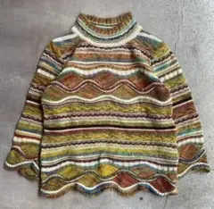 90〜00's vintage ニット アーカイブ グランジ y2k パンク