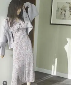 【SNIDEL】Sustainableローゲージカーディガン 新品