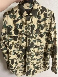 BEAMS Plus カモフラージュ柄 長袖シャツ