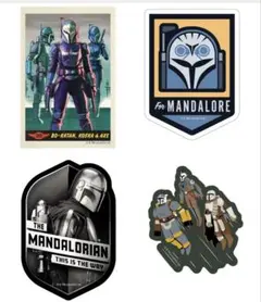 スターウォーズ マンダロリアン Happyくじ G賞 ステッカーのサムネイル