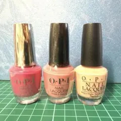 OPIネイル3本セット（2本未開封）ピンク系