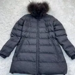 極美品✨ DUVETICA ダウンコート40 BLODWEN ラクーンファー L