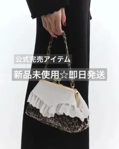 C*a様 Bibiy. SABRINA LACE BAG レオパード