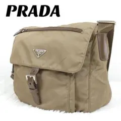 PRADA テスートナイロン ショルダーバッグ 三角プレートロゴ ユニセックスのサムネイル
