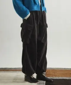 unfil コーデュロイカーゴパンツ charcoal 24AW 新品未使用 - メルカリ