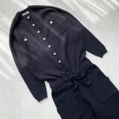 MADISONBLUE ニットジャンプスーツ02(M)マディソンブルー MADISONBLUE ニットジャンプスーツ02(M)マディソンブルー - メルカリ