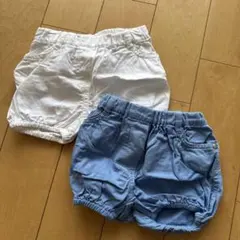 petti bateau 夏用ショートパンツ2点セット 12m/74cm