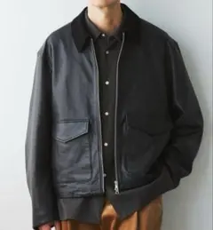 LA BOUCLE LAMB LEATHER FLIGHT ジャケットのサムネイル