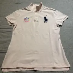 Polo Ralph Lauren ピンクポロシャツ M