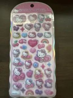 【即日発送】コットンパフィー　ハローキティ