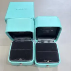TIFFANY&Co. リングケース 外箱 紙袋 ショッパー 2set 純正品 - メルカリ