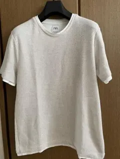 ZARA メッシュデザイン Tシャツ M