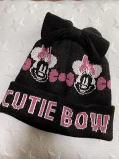 ミニーちゃんニット帽♡