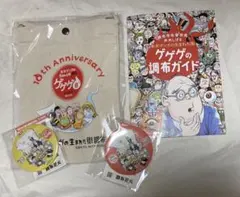 ゲゲゲ忌　ゲゲゲの鬼太郎　サコッシュ　水木しげる　ノベルティ　缶バッジ2種