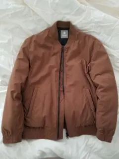 ナノ・ユニバース　ダウンジャケット　ブラウン　超美品　送料込み