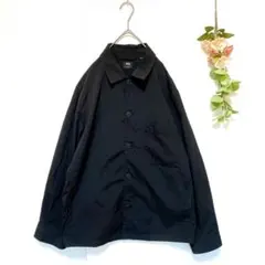 極美品✨【UNIQLO×Theory】感動シャツ ジャケット 黒（M）