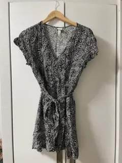 H&M 花柄ワンピース US 6P