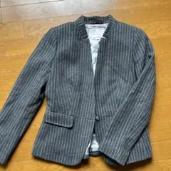 タイムセール⭐️BANANA REPUBLIC ストライプ ジャケット サイズ4