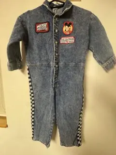 ミッキーマウス　デニムオーバーオール未使用