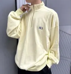 CIAOPANIC ハーフジップスウェット