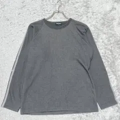 UNIQLO スウェット　トレーナー　カットソー長袖［S］グレー