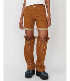 pameo poseデニム Cowboy Pants