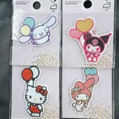 サンリオ　風船　バルーン ワッペン　シール キティ　 マイメロディ クロミ