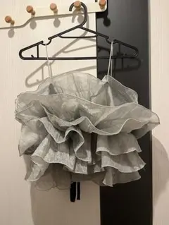 LILY BROWN ボリュームフリルビスチェ