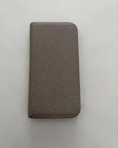 ボナベンチュラ iPhone12 ケース レザー エトゥープ - メルカリ